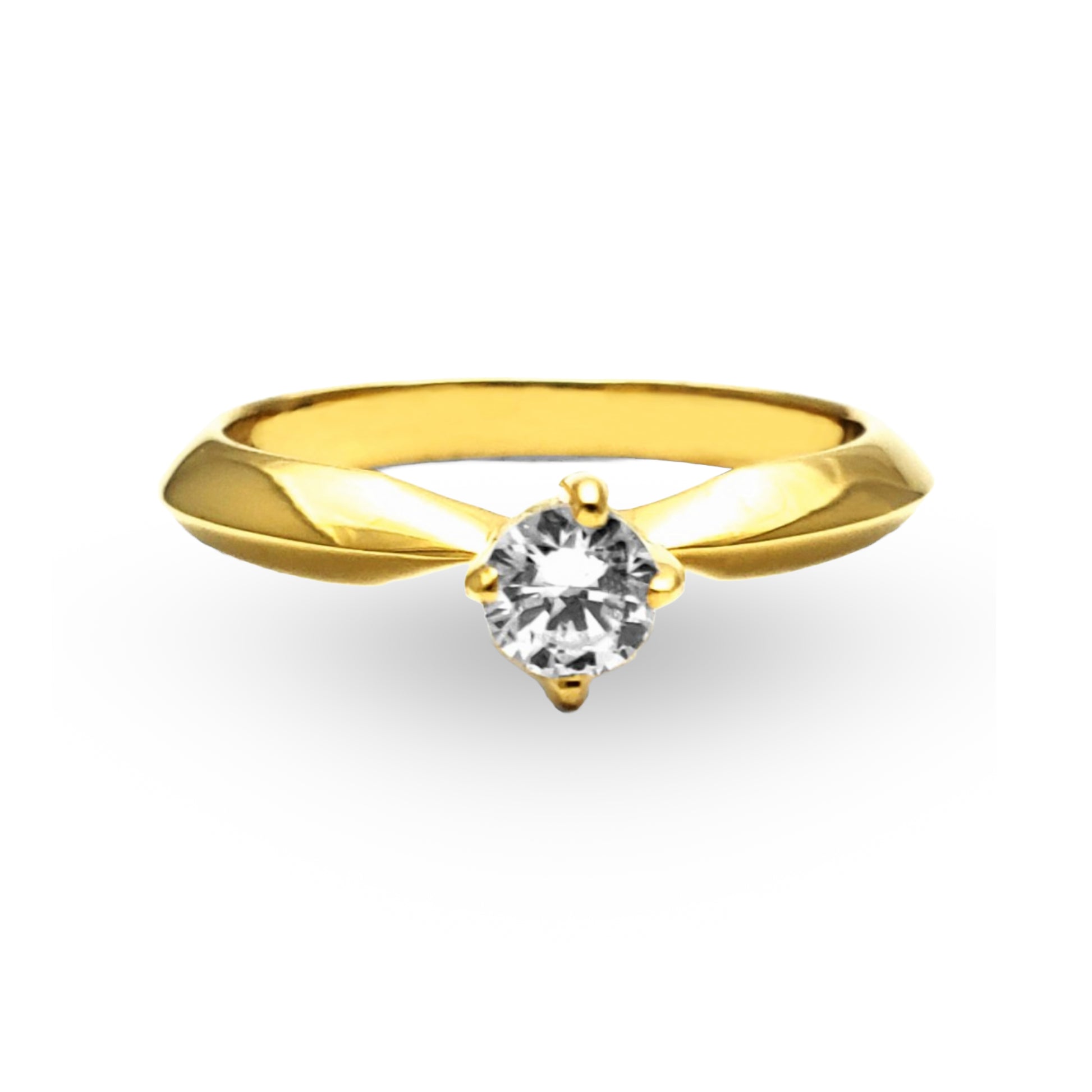 Déjese enamorar por la delicadeza del Anillo de Compromiso ZABULON en Oro / Oro Rosa / Oro Blanco 14k con Zirconia, un testimonio de la belleza en la promesa eterna. Este anillo, con su zirconia resplandeciente, no es solo una joya, sino un símbolo de un futuro juntos, brillante y puro.