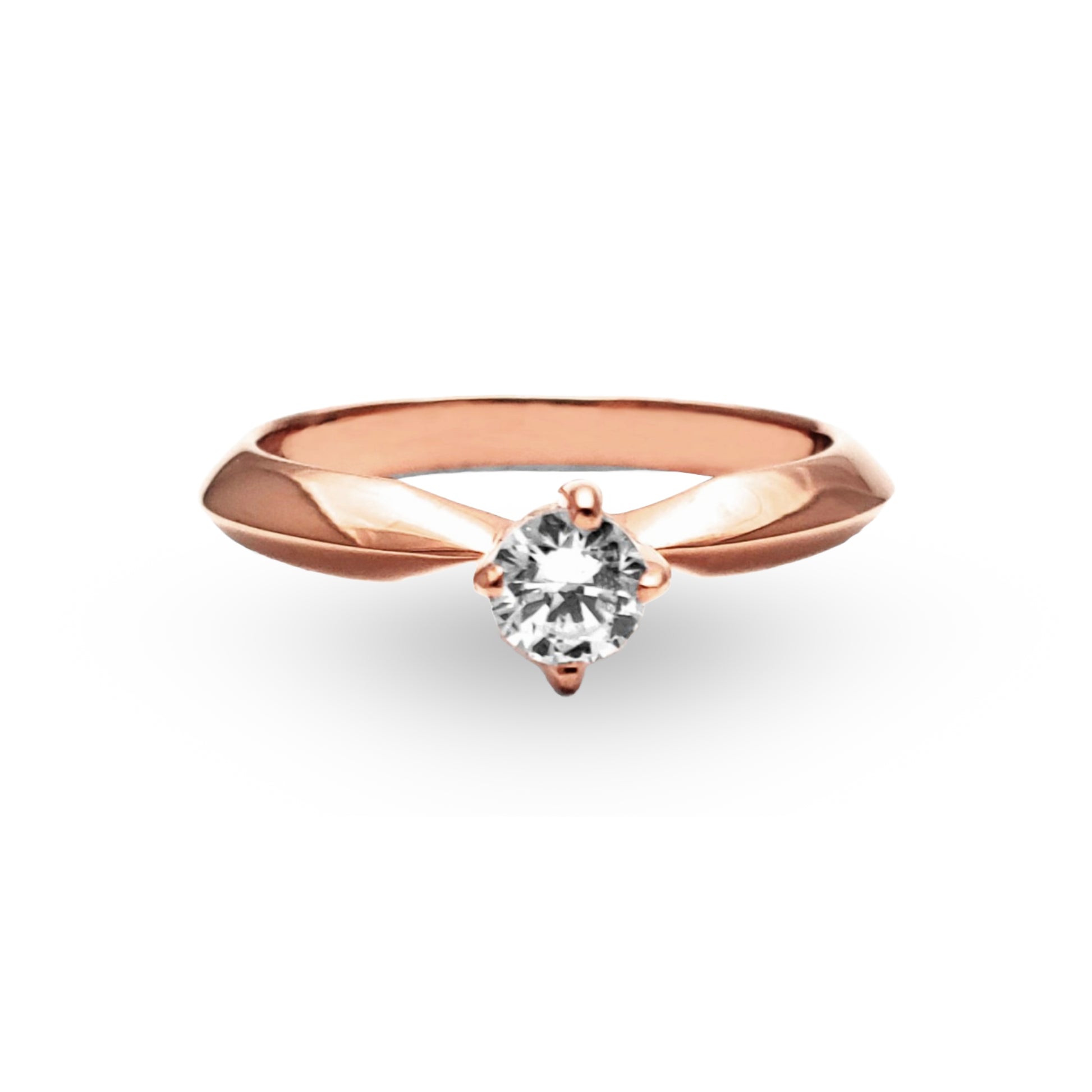 Déjese enamorar por la delicadeza del Anillo de Compromiso ZABULON en Oro / Oro Rosa / Oro Blanco 14k con Zirconia, un testimonio de la belleza en la promesa eterna. Este anillo, con su zirconia resplandeciente, no es solo una joya, sino un símbolo de un futuro juntos, brillante y puro.