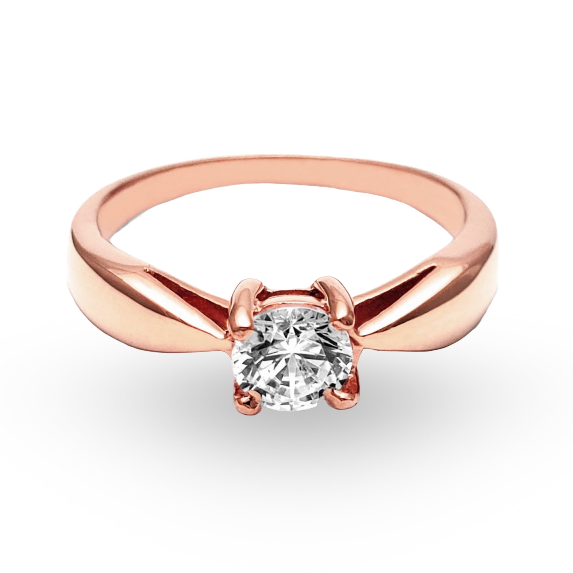 El Anillo de Compromiso ZABULON, con su zirconia central y disponible en Oro / Oro Rosa / Oro Blanco 14k, es el símbolo perfecto de un amor puro y eterno. Esta pieza, que se distingue por su elegancia clásica y su diseño atemporal, promete ser un compañero duradero en su viaje conjunto.