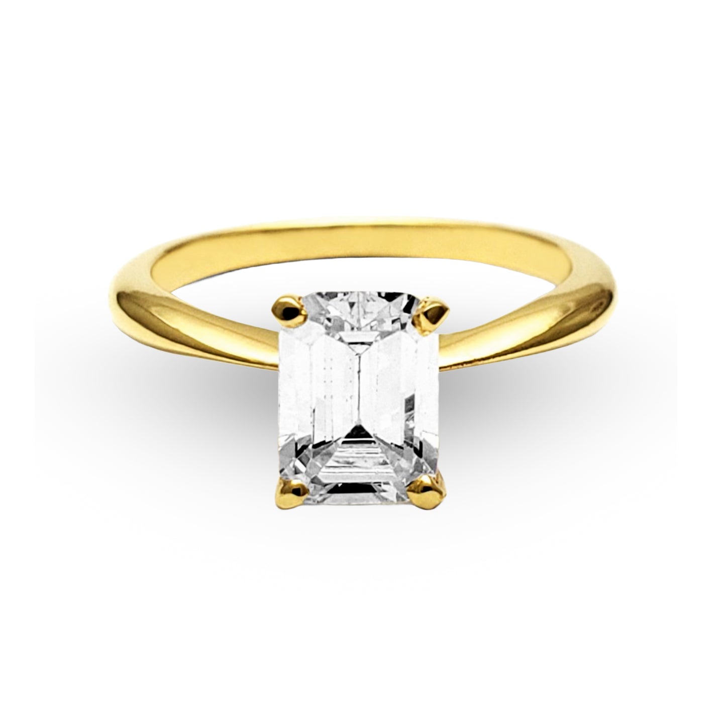 Déjese cautivar por la magia del Anillo de Compromiso ZABULON en Oro / Oro Rosa / Oro Blanco 14k, iluminado con la pureza de una zirconia deslumbrante. Este anillo no es meramente una pieza de joyería; es un emblema de compromiso eterno, capturando la promesa de un amor perdurable.