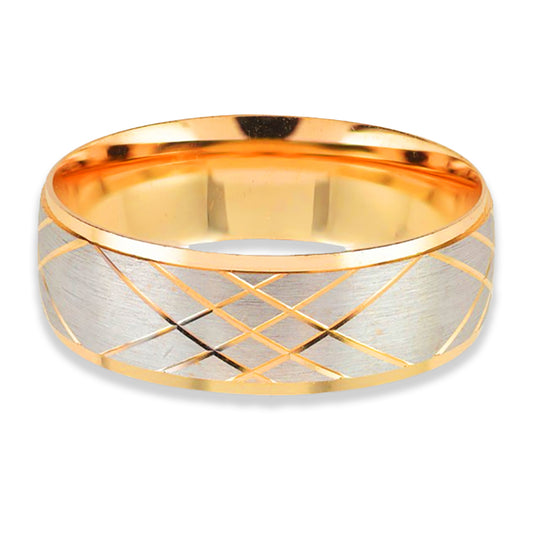 La Argolla de Matrimonio Oro 14k encapsula la promesa de un amor sin fin y la profunda devoción que dos personas comparten. Cada detalle de esta joya, forjada en el oro puro de 14k, resplandece con elegancia, siendo testimonio constante de los lazos que unen dos corazones en una danza de pasión y respeto inalterable.