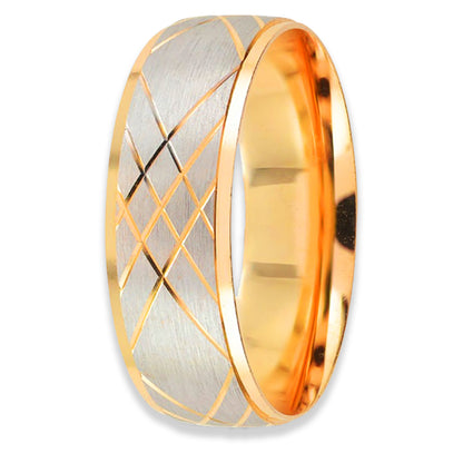 La Argolla de Matrimonio Oro 14k encapsula la promesa de un amor sin fin y la profunda devoción que dos personas comparten. Cada detalle de esta joya, forjada en el oro puro de 14k, resplandece con elegancia, siendo testimonio constante de los lazos que unen dos corazones en una danza de pasión y respeto inalterable.