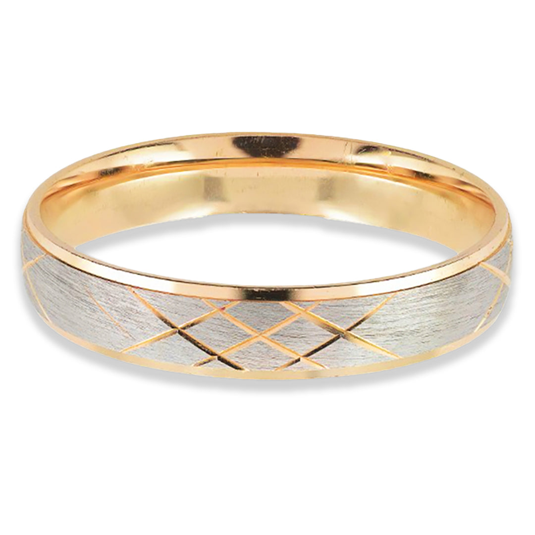 Déjese envolver por la cálida elegancia de nuestra Argolla de Matrimonio en Oro Rosa 14k. Un emblema que demuestra la pureza del amor y la unión eterna, cuyo resplandor rosado refleja la pasión y devoción compartida entre dos corazones.