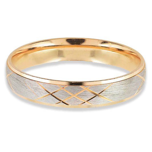 Déjese envolver por la cálida elegancia de nuestra Argolla de Matrimonio en Oro Rosa 14k. Un emblema que demuestra la pureza del amor y la unión eterna, cuyo resplandor rosado refleja la pasión y devoción compartida entre dos corazones.