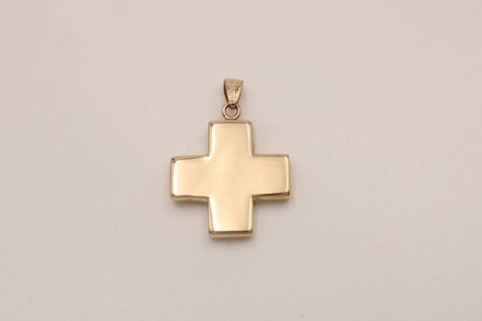 Dije de Cruz en Oro 14K