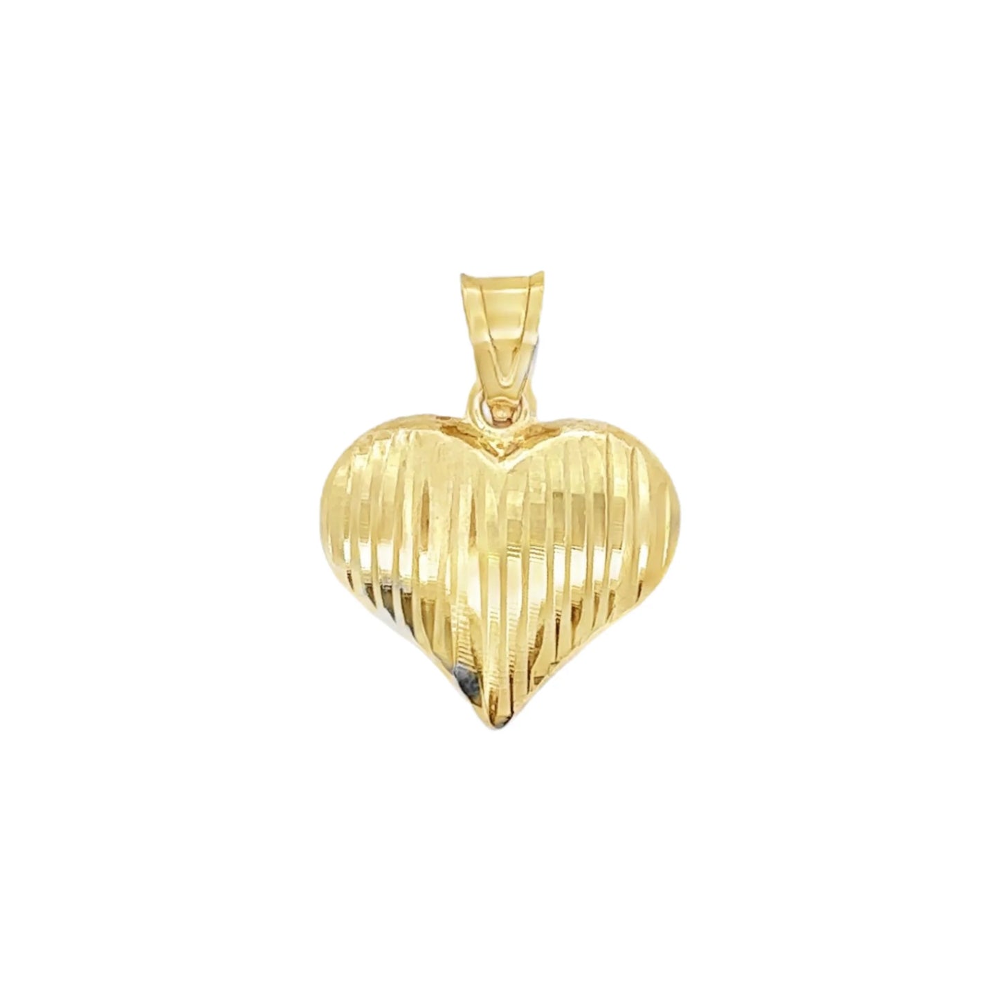 Colgante de corazón Oro 14K