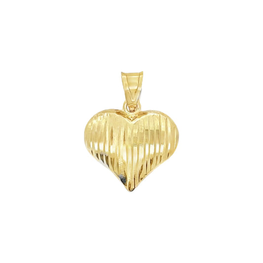 Colgante de corazón Oro 14K