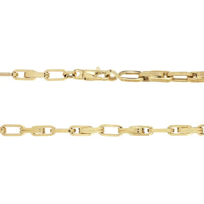 Anchor Weave Gold Chain | 14k Gold
