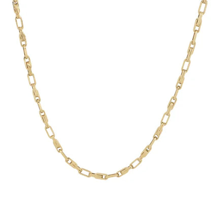 Anchor Weave Gold Chain | 14k Gold